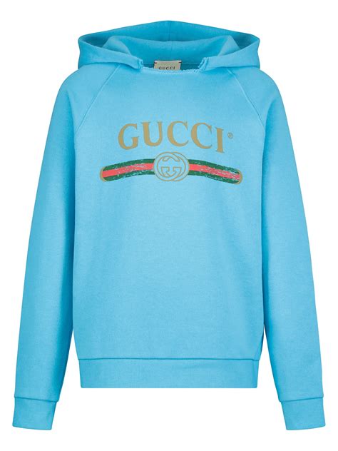 gucci blue hoodie|cheapest gucci hoodie.